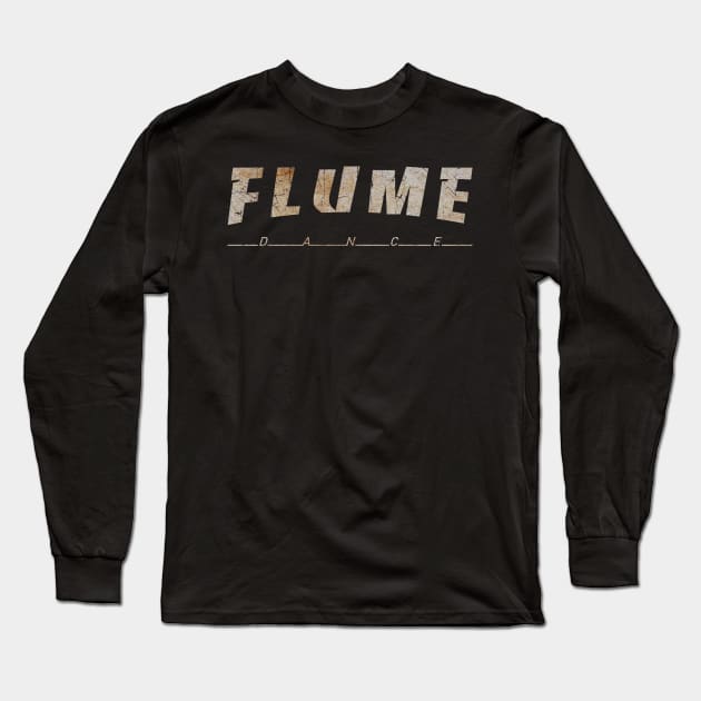 FLUME - DIRTY VINTAGE Long Sleeve T-Shirt by SERVASTEAK